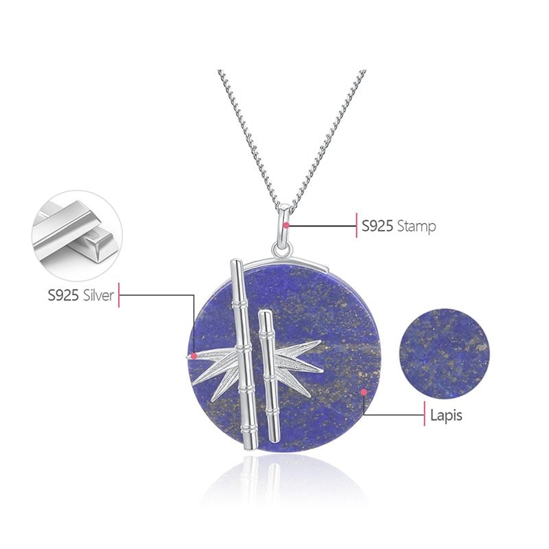 Bamboo Cane - Handmade Pendant