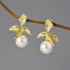 Four Leaf Pearl - Dangle Earrings | NEW