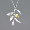 Pomegranate Leaves - Handmade Pendant | NEW