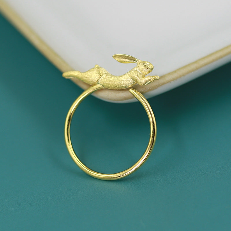 Running Bunny - Adjustable Ring | NEW