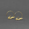 Running Bunny - Hoop Earrings | NEW