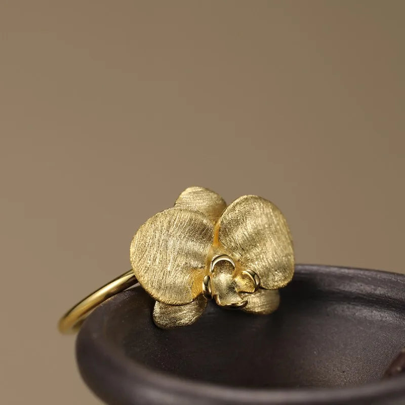 Phalaenopsis Orchid - Adjustable Ring | NEW
