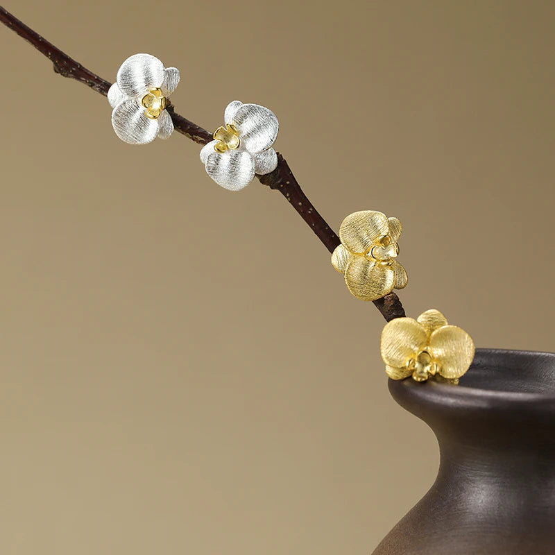 Phalaenopsis Orchid - Stud Earrings | NEW