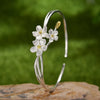 Forget-me-not Flower - Adjustable Bangle | NEW
