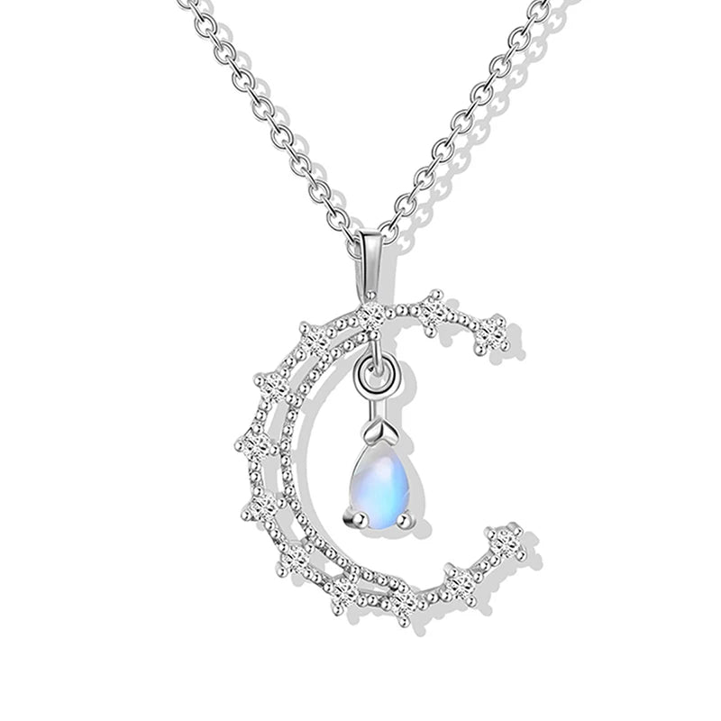 Moonstone Drop - Handmade Necklace | NEW