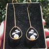 Load and play video in Gallery viewer, Umbrella Pine - Drop Earrings