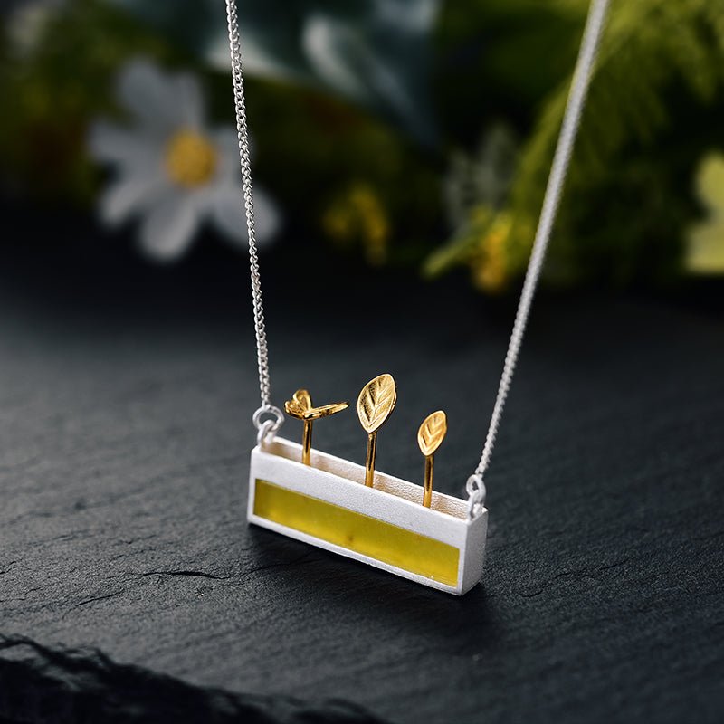 My Little Garden - Handmade Necklace | NEW - MetalVoque