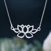 Minimal Lotus - Handmade Necklace | NEW - MetalVoque