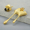 Honey Drops - Stud Earrings | NEW - MetalVoque