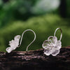 Rainy Flower - Dangle Earrings