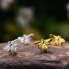 Cute Honeybee - Stud Earrings - MetalVoque