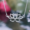 Minimal Lotus - Handmade Necklace | NEW - MetalVoque