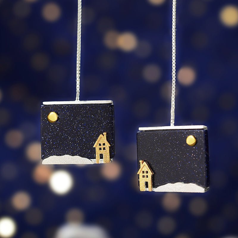 Starry Night - Drop Earrings