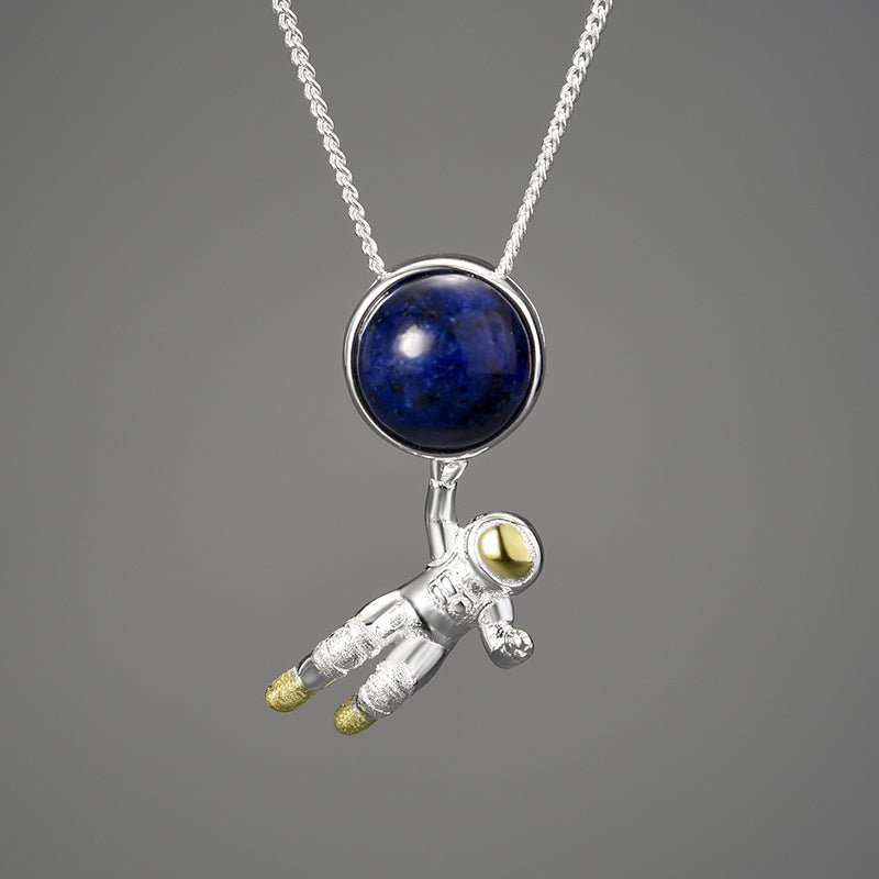 Walk me to the Moon - Handmade Necklace