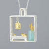 Load image into Gallery viewer, Lazy Cat - Handmade Necklace