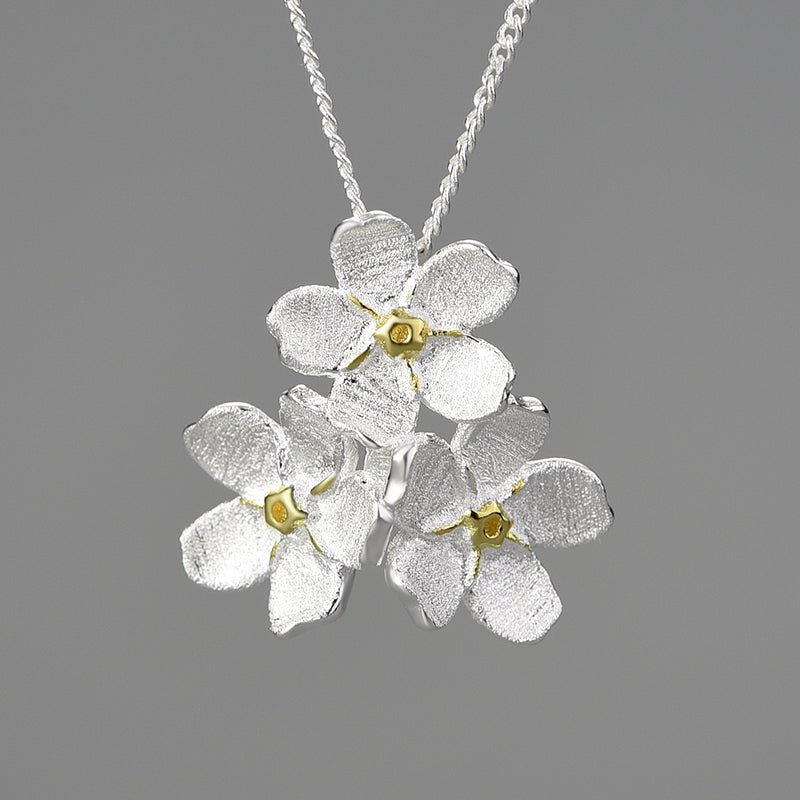 Forget-me-not Flower - Handmade Necklace
