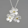 Forget-me-not Flower - Handmade Necklace