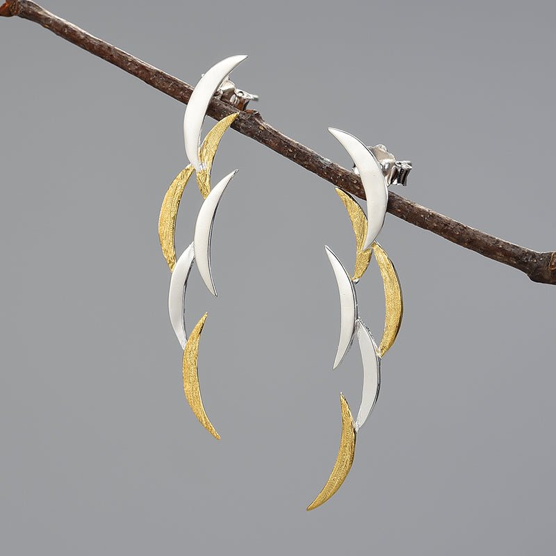 Moon Eclipse - Dangle Earrings