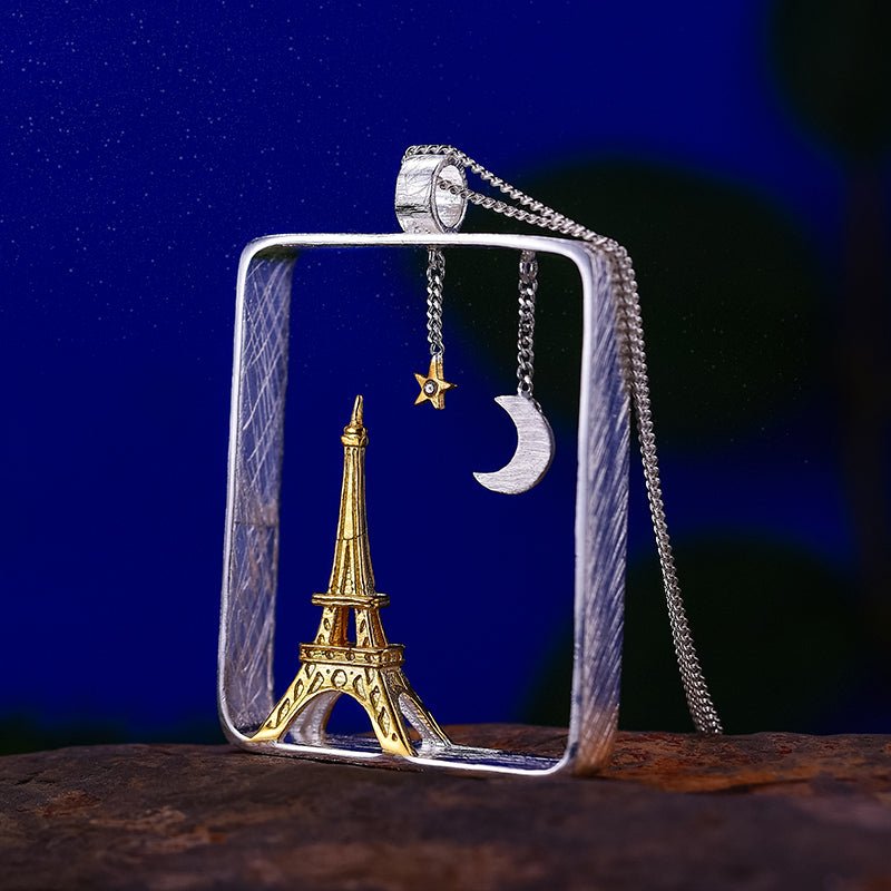 Paris At Night - Handmade Pendant | NEW - MetalVoque