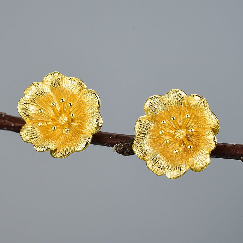 Wild Rose - Stud Earrings