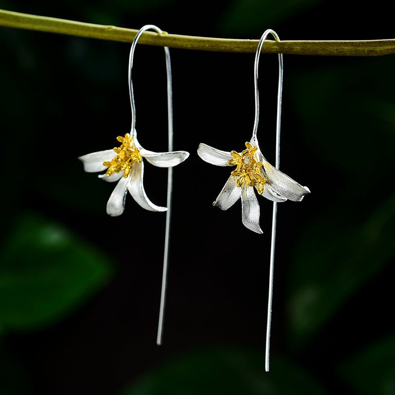 Osmanthus Flower - Dangle Earrings