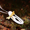 Resting Dragonfly - Handmade Pendant | NEW - MetalVoque