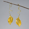 Autumn Leaf - Dangle Earrings | NEW - MetalVoque