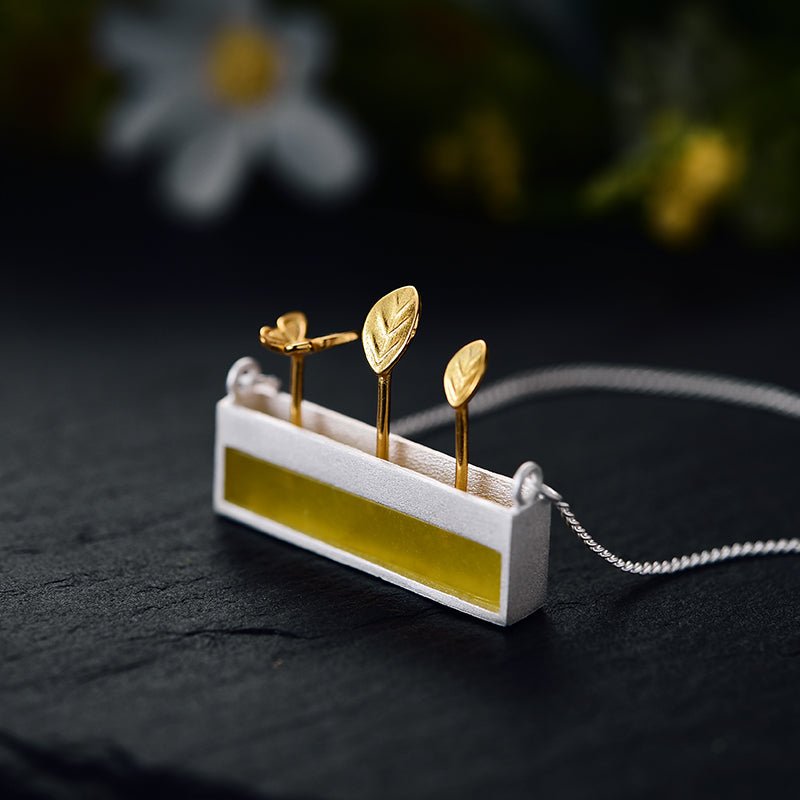 My Little Garden - Handmade Necklace | NEW - MetalVoque