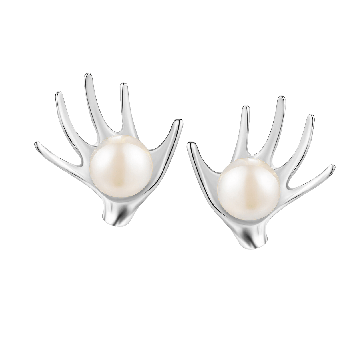 Pearl Hands - Stud Earrings | NEW