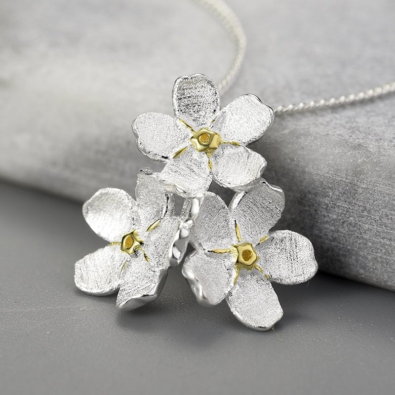 Forget-me-not Flower - Handmade Necklace