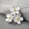 Forget-me-not Flower - Handmade Necklace