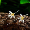 Osmanthus Flower - Dangle Earrings