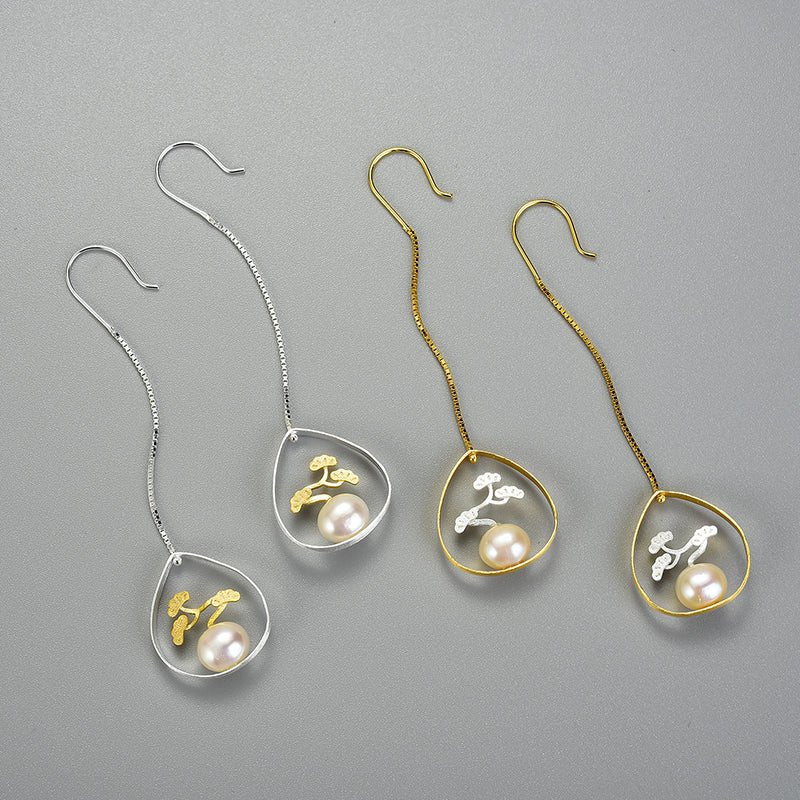 Umbrella Pine - Drop Earrings