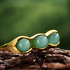 Load image into Gallery viewer, Lucky Peas - Handmade Ring | NEW - MetalVoque