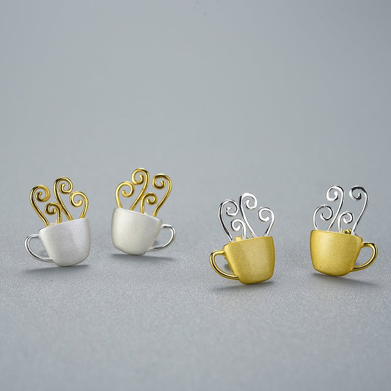 Morning Coffee - Stud Earrings | NEW