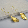 Autumn Leaf - Dangle Earrings | NEW - MetalVoque