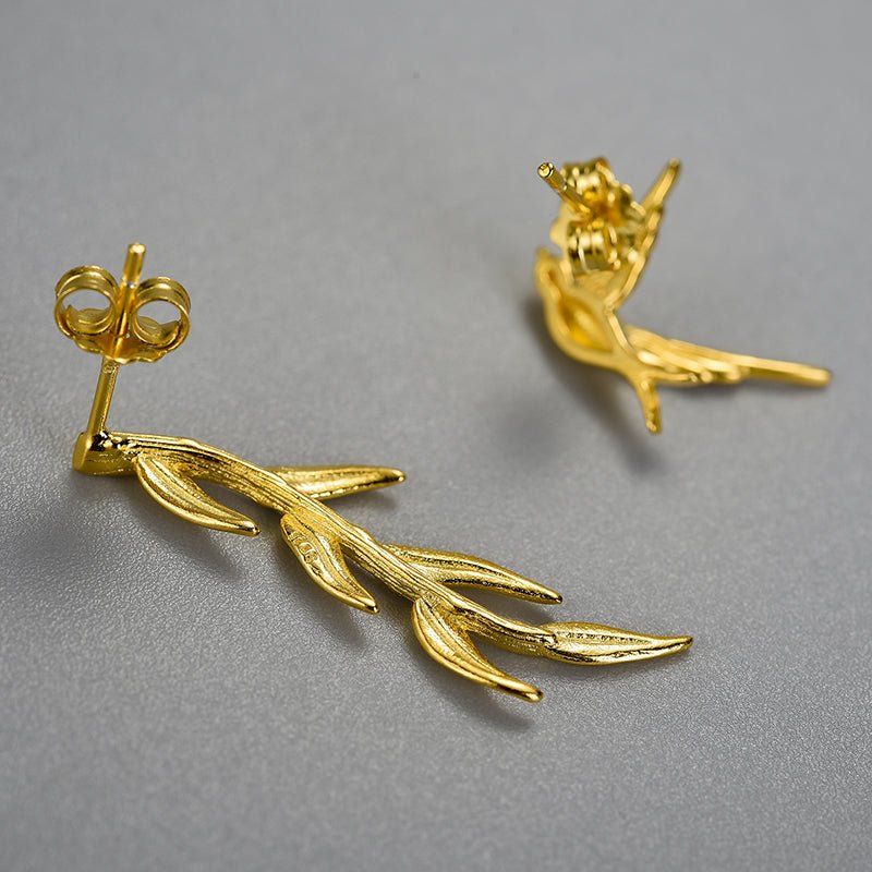 Flying Swallow - Stud Earrings | NEW - MetalVoque