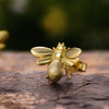 Cute Honeybee - Stud Earrings - MetalVoque