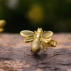 Load image into Gallery viewer, Cute Honeybee - Stud Earrings - MetalVoque