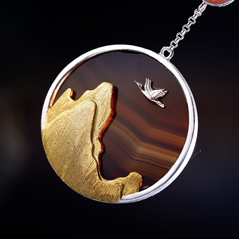 Bird's View - Handmade Pendant | NEW - MetalVoque