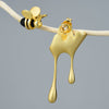 Load image into Gallery viewer, Honey Drops - Stud Earrings | NEW - MetalVoque