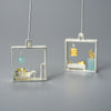 Load image into Gallery viewer, Lazy Cat - Dangle Earrings