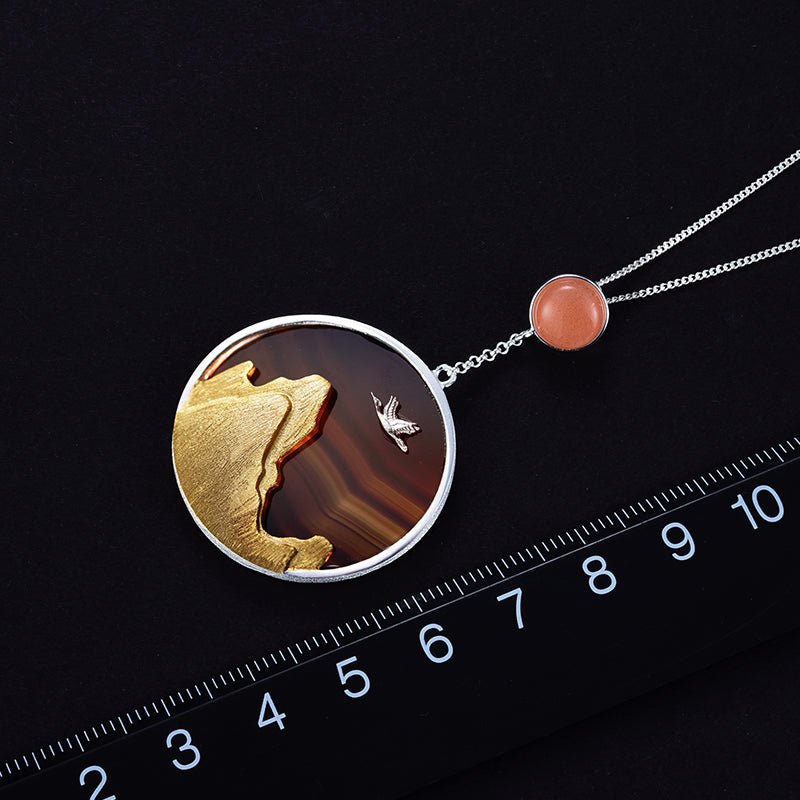 Bird's View - Handmade Pendant | NEW - MetalVoque