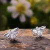 Cute Honeybee - Stud Earrings - MetalVoque