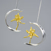 Load image into Gallery viewer, Iris Ballet - Dangle Earrings