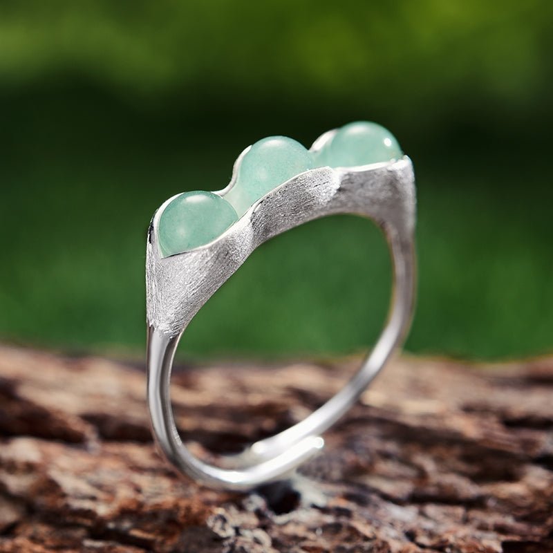Lucky Peas - Handmade Ring | NEW - MetalVoque