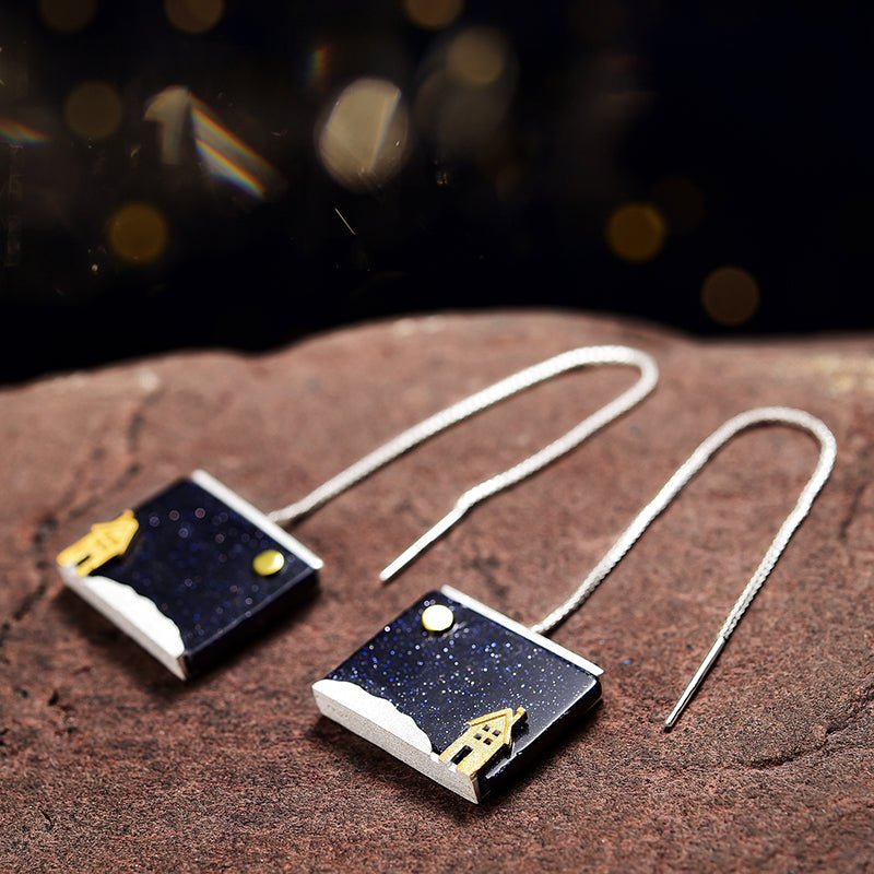 Starry Night - Drop Earrings