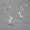 Walk me to the Moon - Drop Earrings