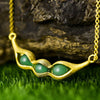 Lucky Peas - Handmade Necklace