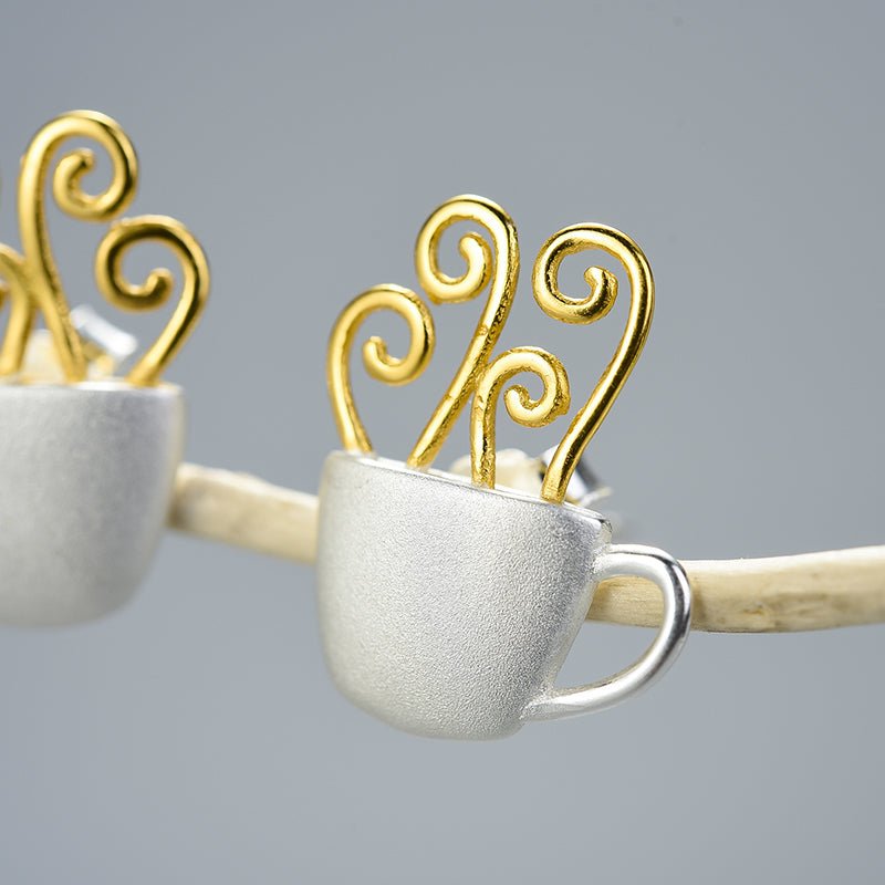 Morning Coffee - Stud Earrings | NEW